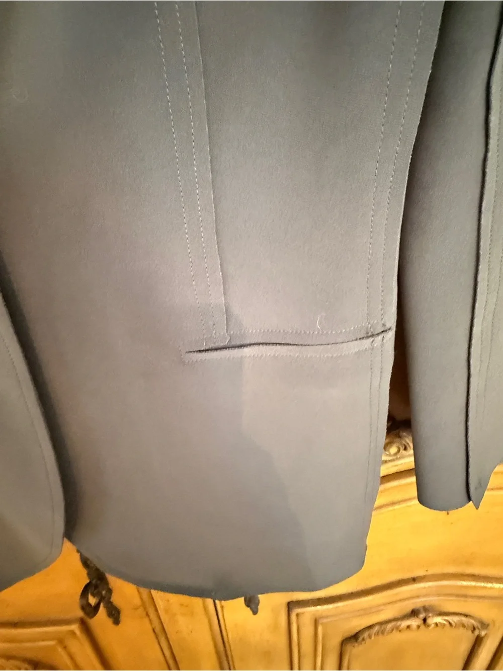 Tahari Charcoal Gray Women's Tailored Blazer - Picture 8 of 9